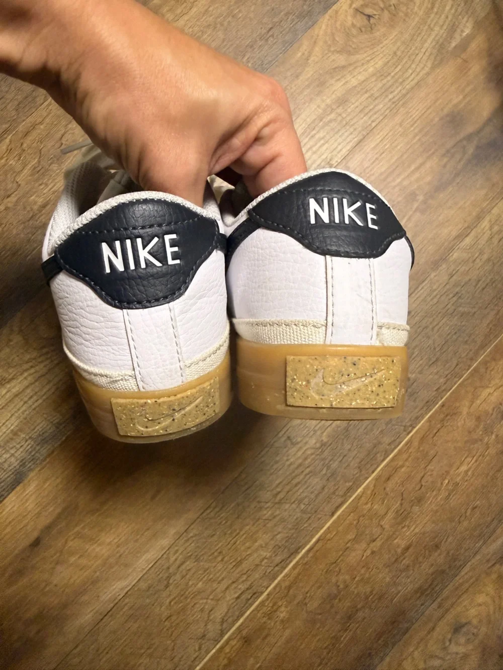 Nike Blazer Low ‘77 Next Nature White Black Gum Sneakers 7